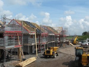 Timber Framed Housing Estate